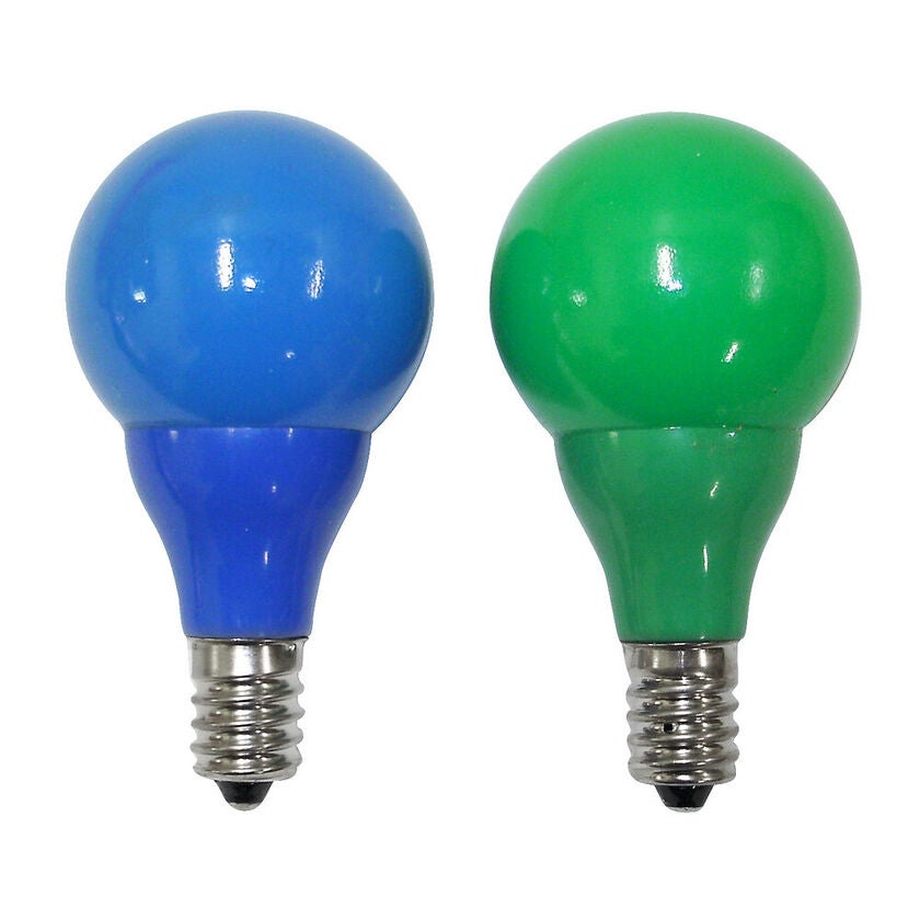 Sparebulb E14 blue+green LED