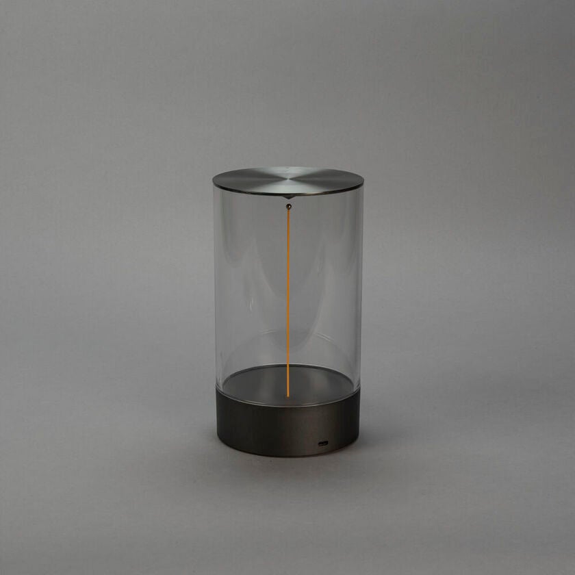 Edison M bordslampa M.Grå USB