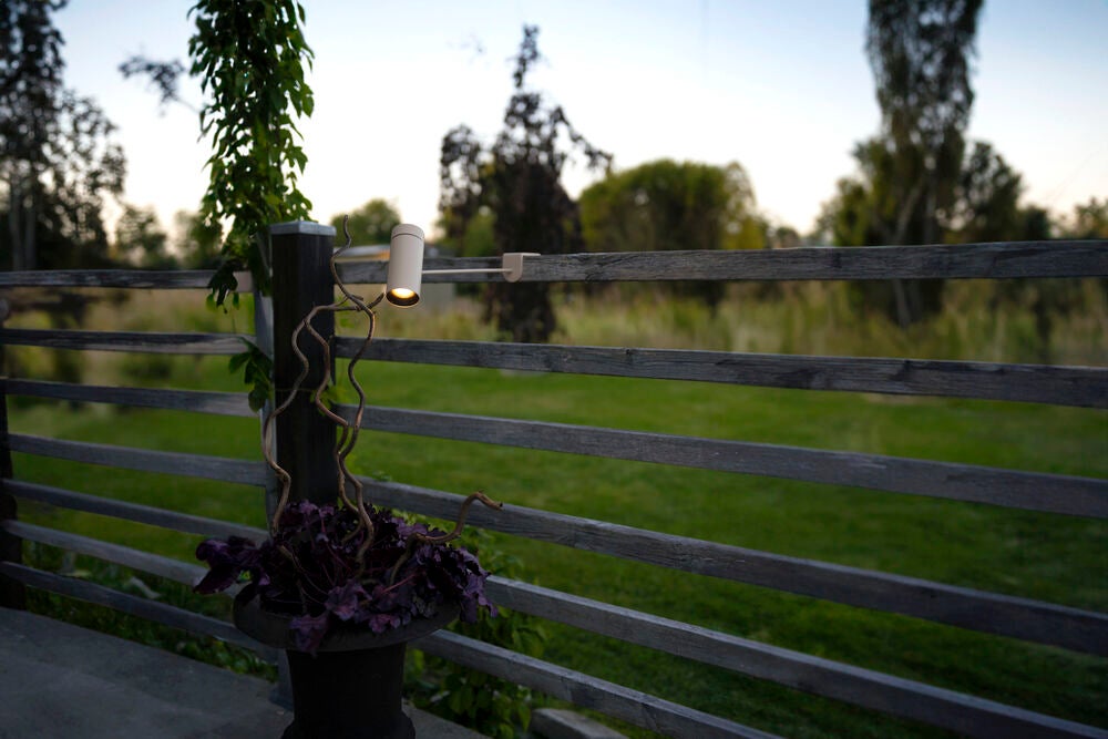 Multi bordslampa Sand USB