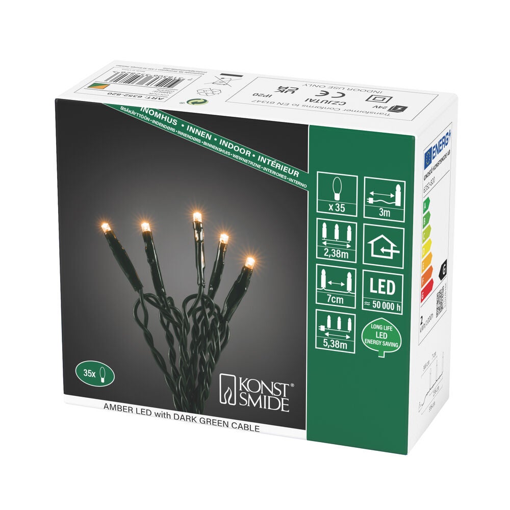 Micro LED Lichterkette, versch