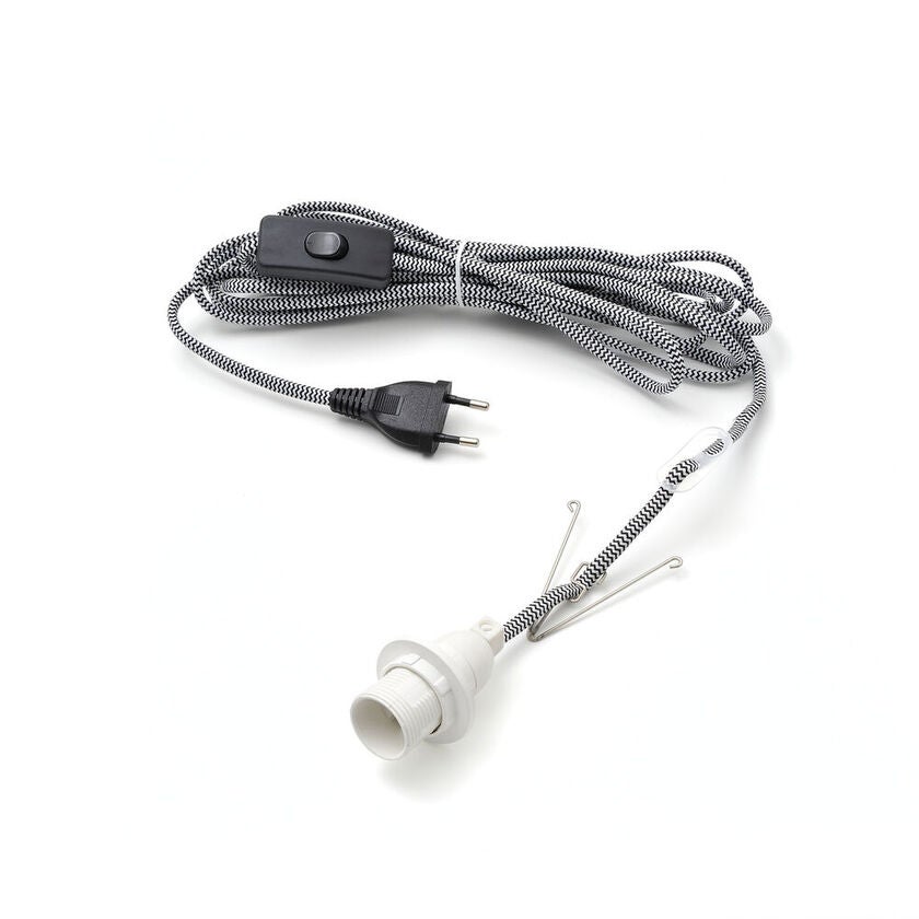 Cordset 5M w. switch/lamph.