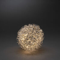 LED Drahtball, 25 cm, 80 LED