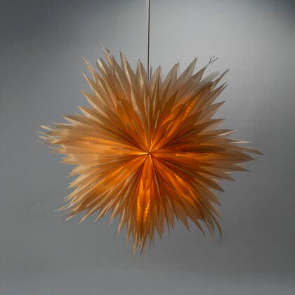 Paper star 60cm pearlescent