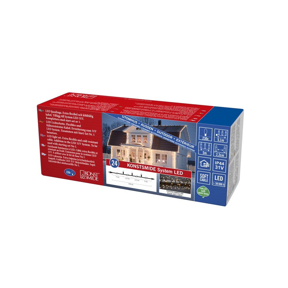 230 Amber LED Cluster 31V