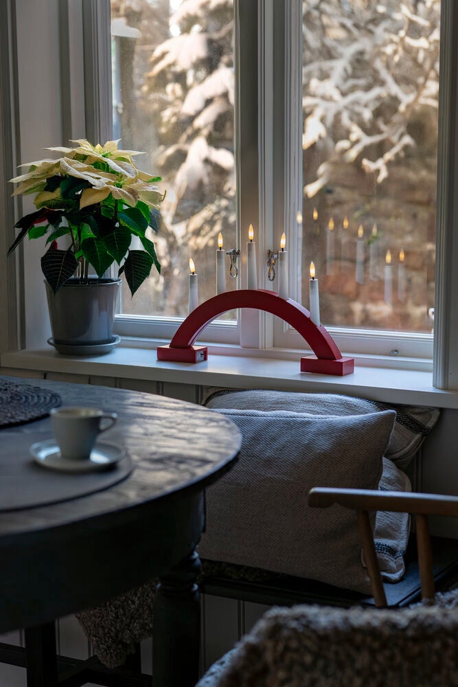 B/O Weiß Holzen Candlestick