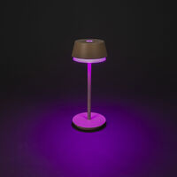 Lyon bordslampa usb Sand