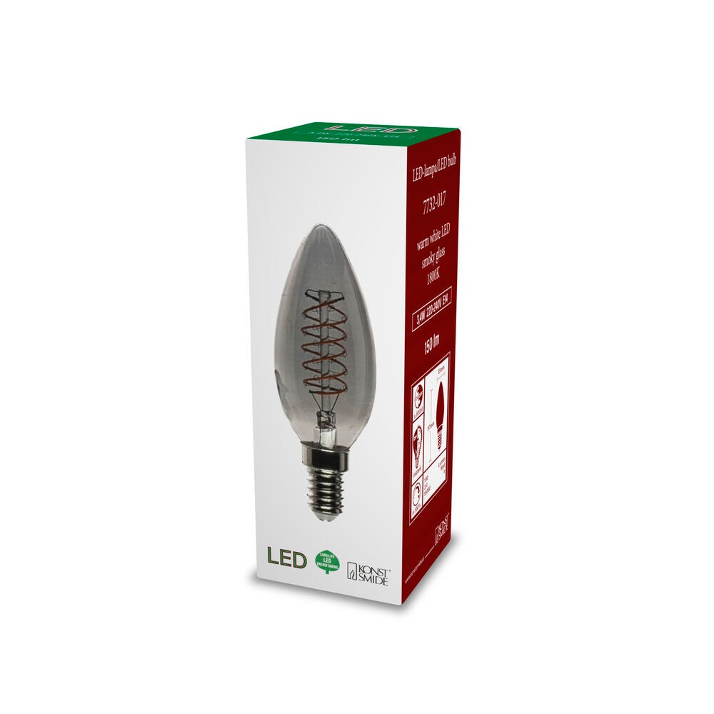 Spareb. s-LED E14 B35 smoke