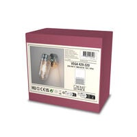 Vega wall lamp galvanized E27