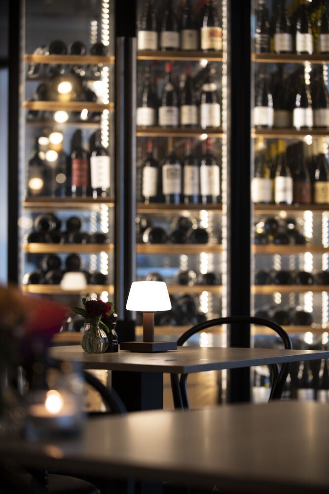 Monaco table lamp white USB