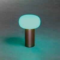 Antibes bordslampa rost USB