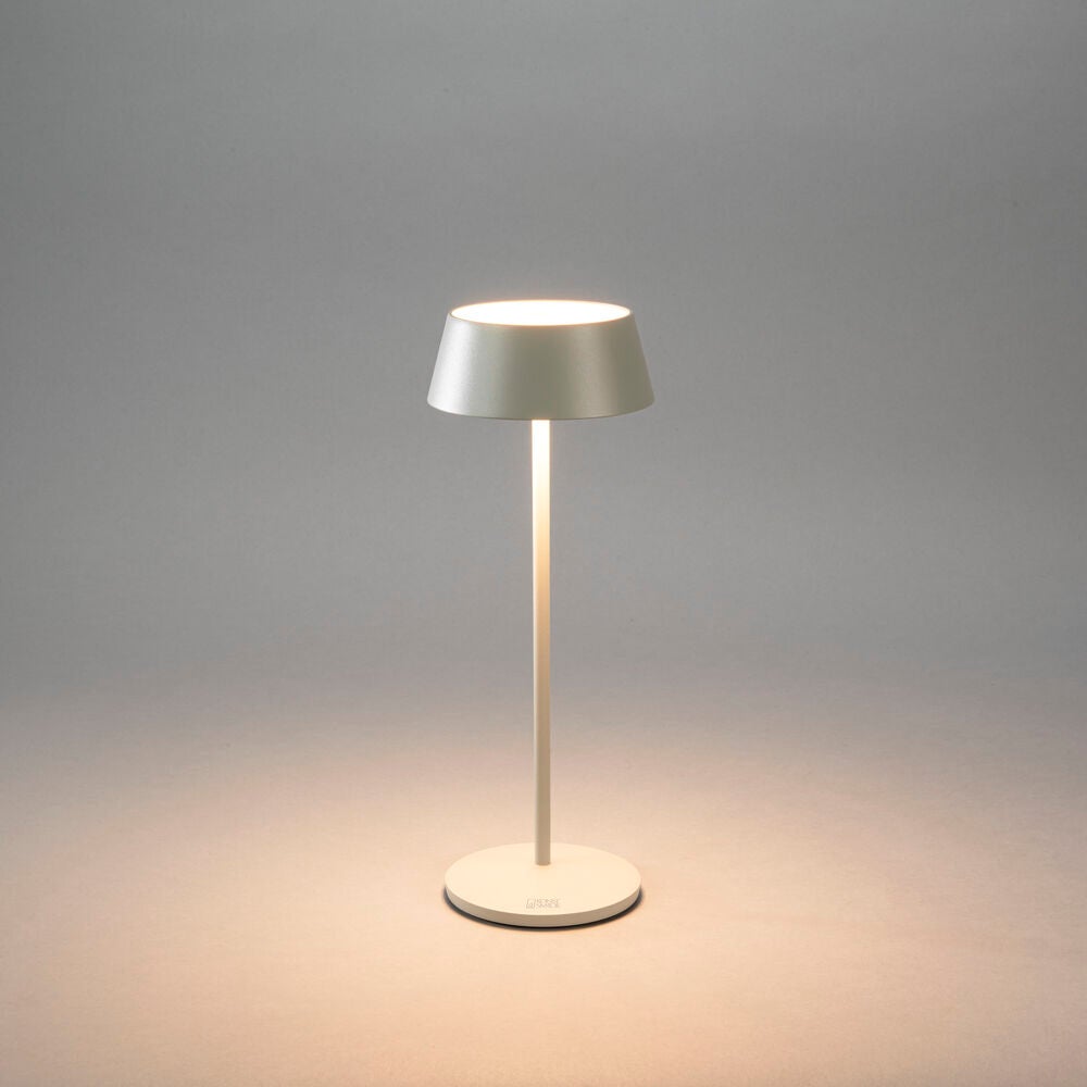 Menton bordslampa Grå USB