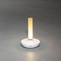 Biarritz USB-Tischvase weiss