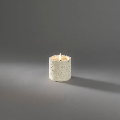 B/O cement candle light LED