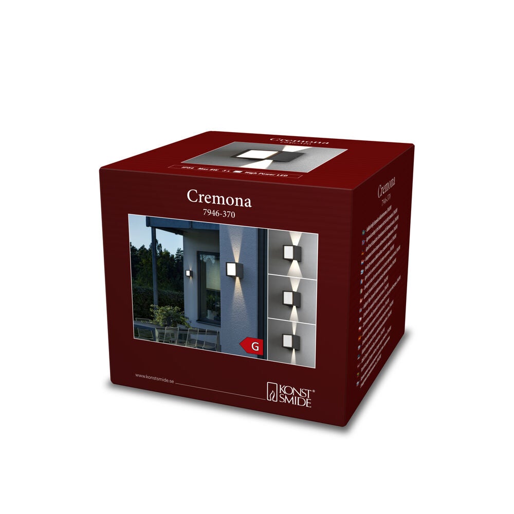 Cremona Wall Light HP LED