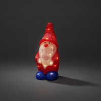 B/O Tomte akryl 26 cm 24 LED