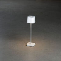 Capri mini bordslampa vit USB
