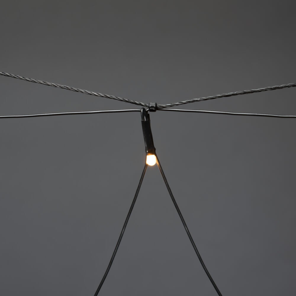Micro LED Lichternetz, gefrost