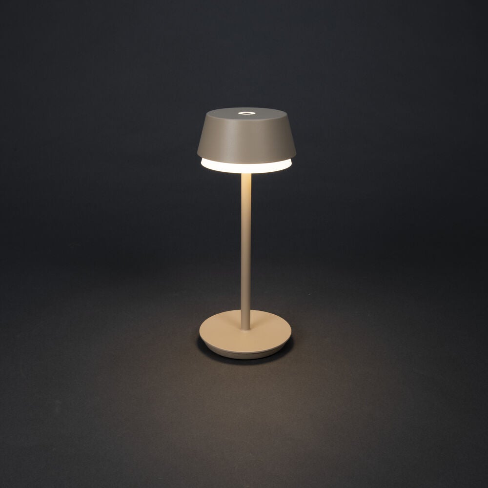 Lyon bordslampa usb Sand