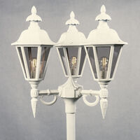 Pallas 3-arm lykta ex stolpe