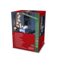 LED Dekolichterkette, weiss,