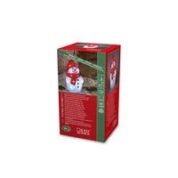 Acrylic snowman with cap LED