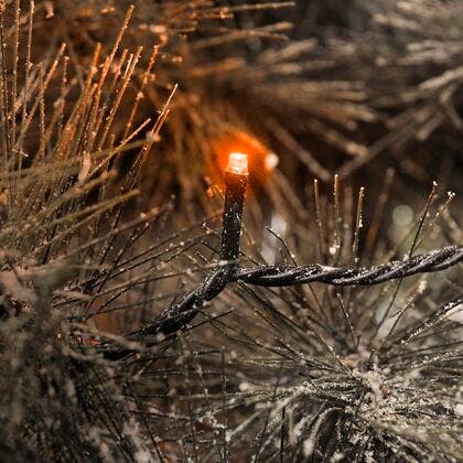 Orange Micro LED Light Set