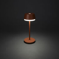 Lyon bordslampa usb Teracotta