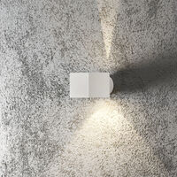 Modena Square Wall Light white