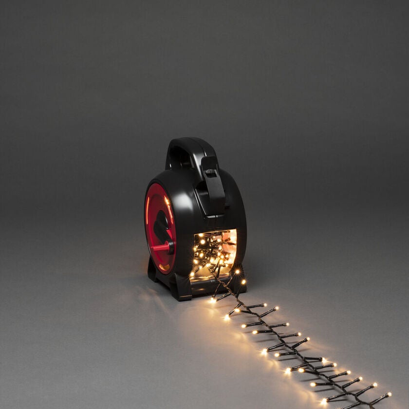 Cable reel, 300 warm white LED