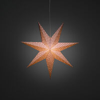 Pappersstjärna lila 60cm 