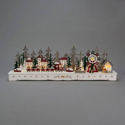Santas village LED B/O
