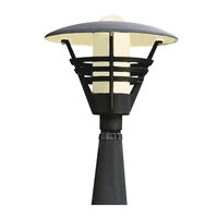 Gemini Post Light Matt Black
