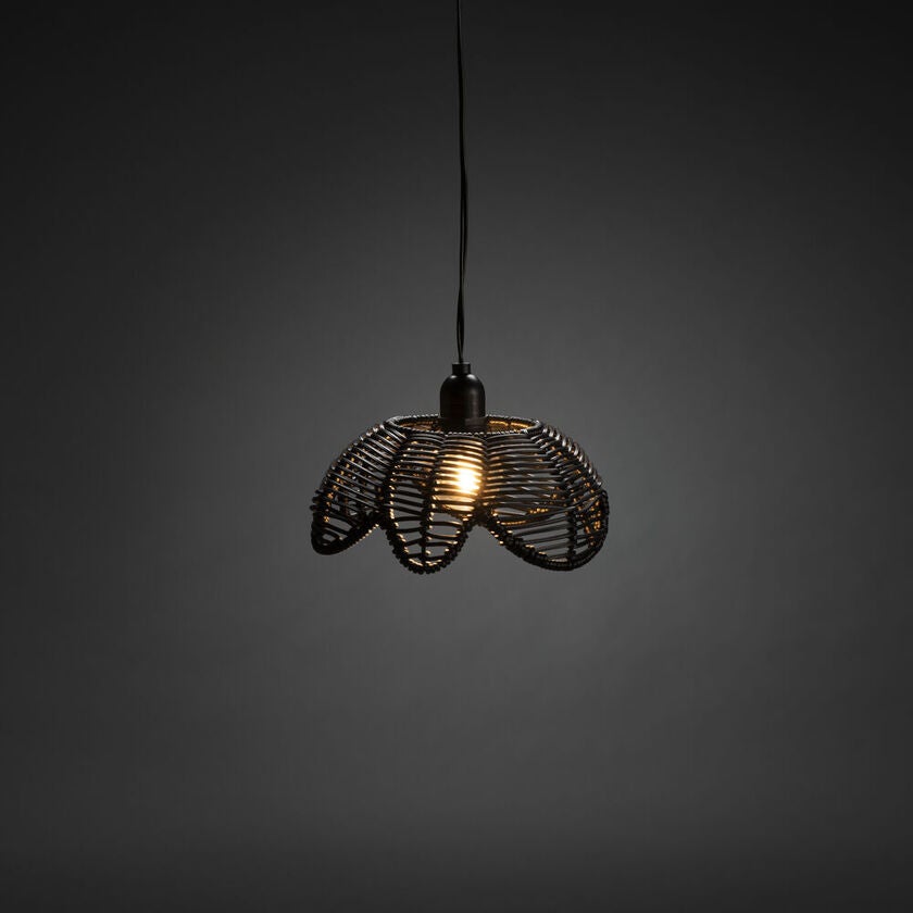 Small Lamp Shade Rattan 5pce