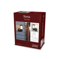 Siena wall lamp black