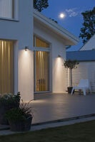 Modena vägglykta ned GU10 PIR