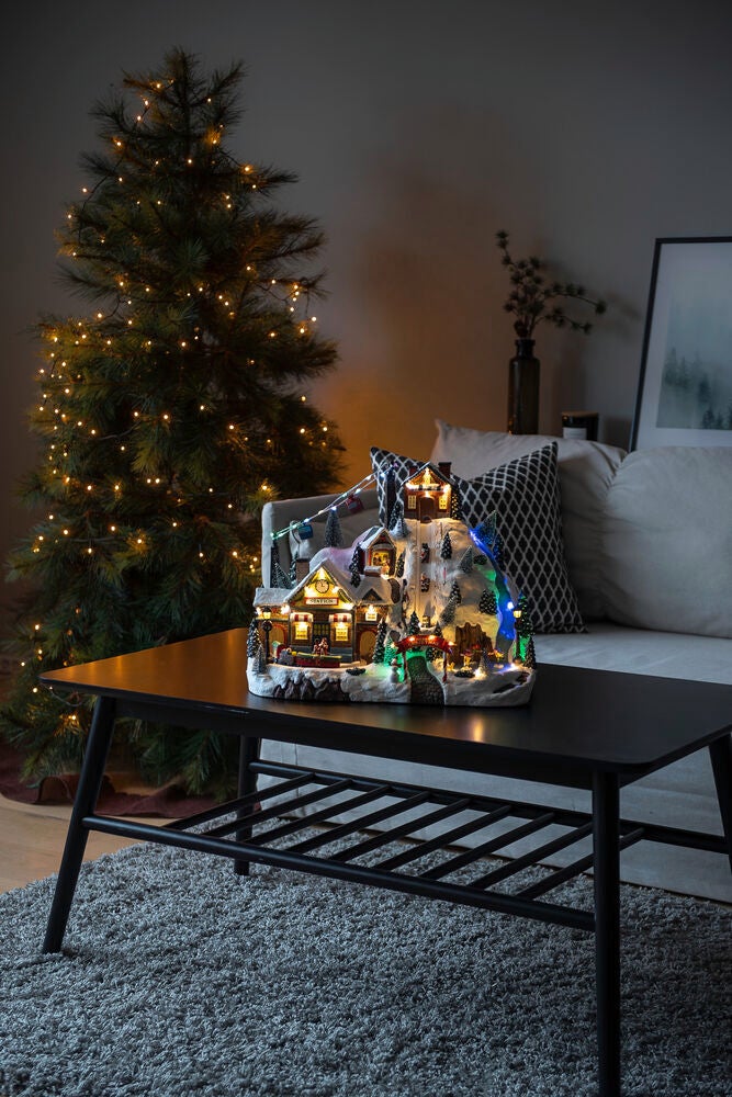 B/O Xmas Skigebiet LED