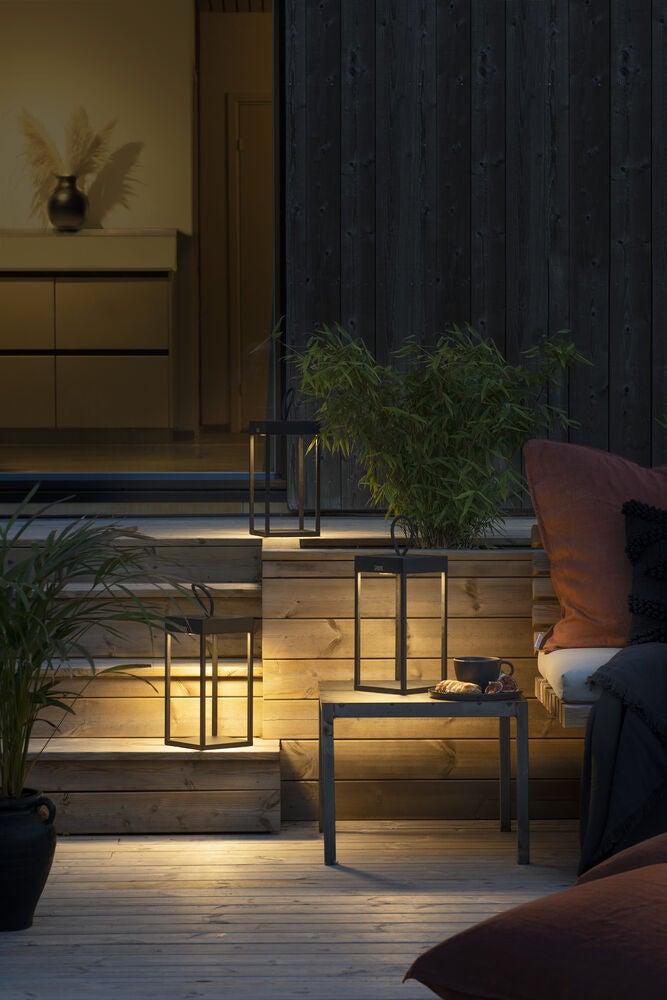 Ravello USB-Laterne klein schw