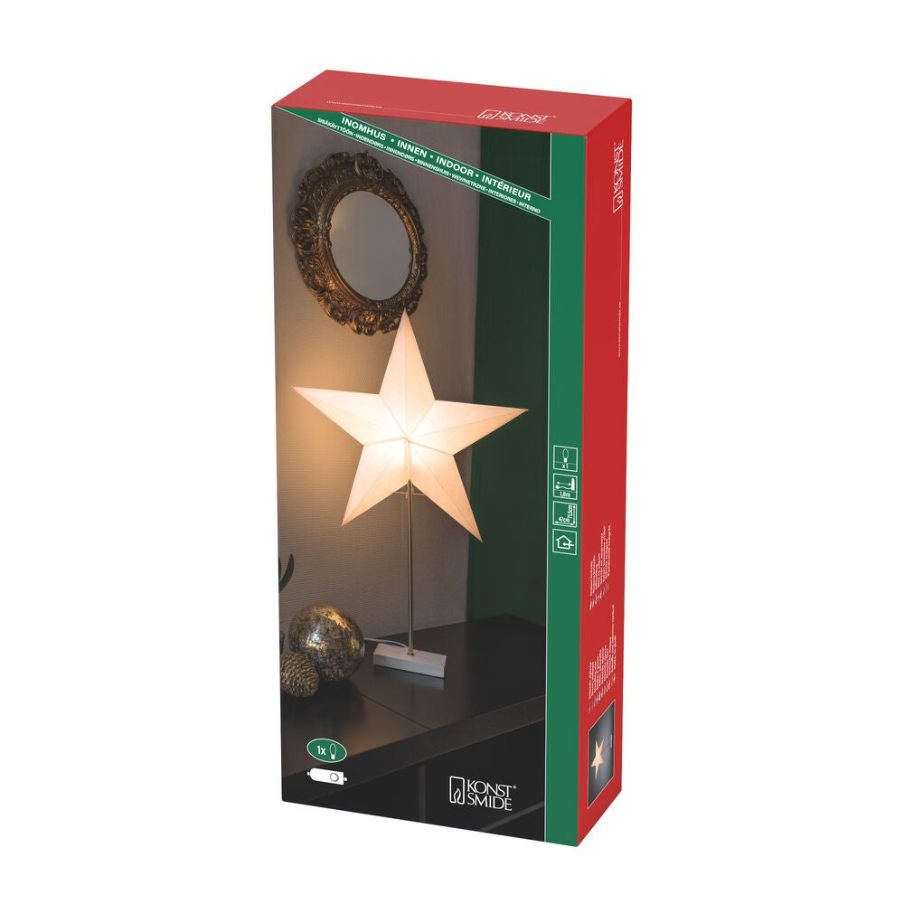 Standing Paper Star White