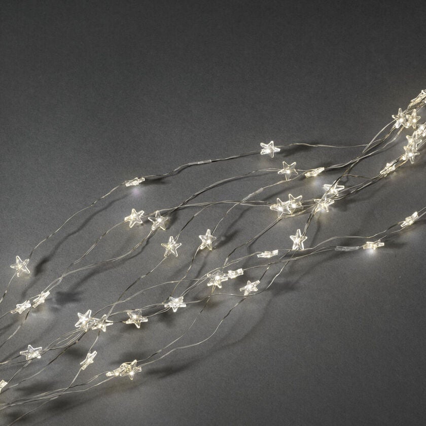 LED Sternenlametta 10 Straenge