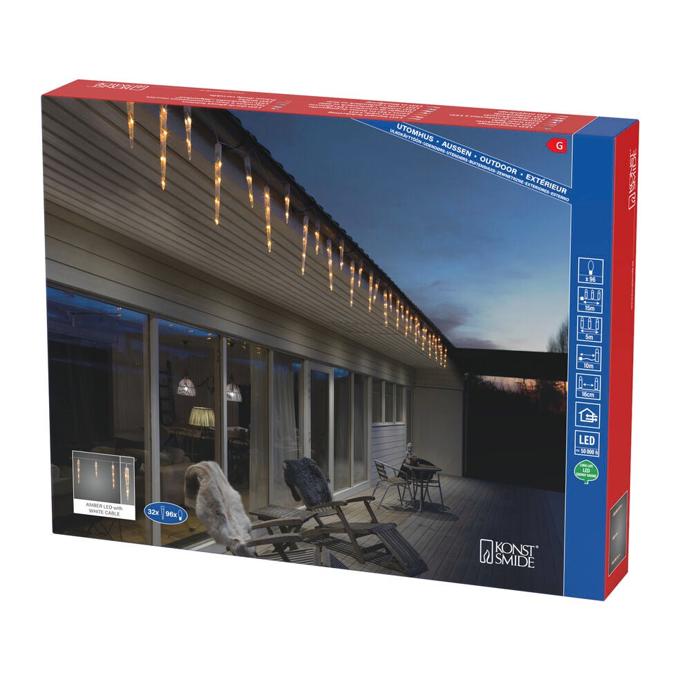 Acrylic Icicle Light Set LED