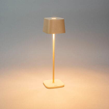 Capri table lamp Sand USB