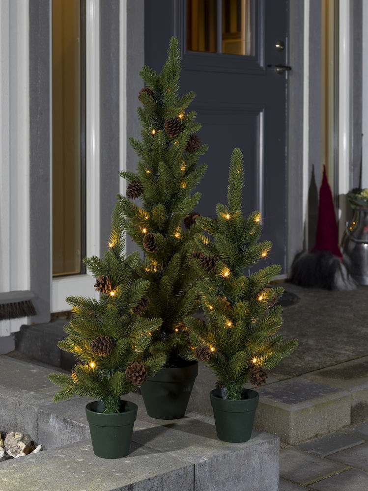 LED Weihnachtsbaum mit Tannenz