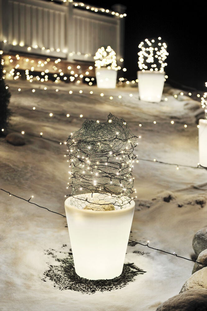 Assisi Small Plant Pot LED