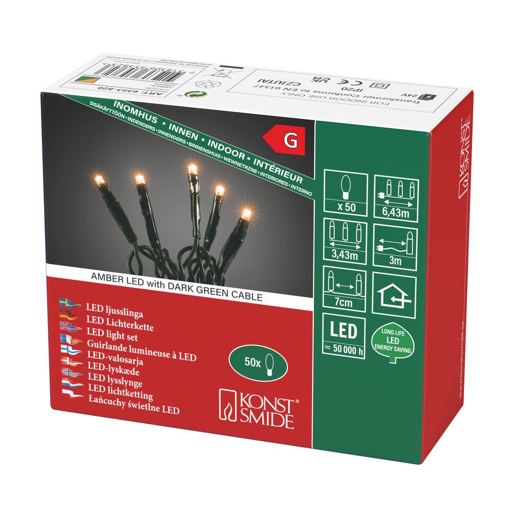 Micro LED Lichterkette, versch