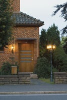 Milano 3-arm lykta ink stolpe