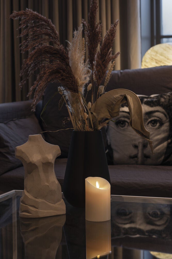 Vaxljus 7,6x11,4 cm LED