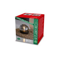 Ljus med glasdekoration LED