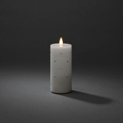 B/O Wax candles, 7,5x16,8cm