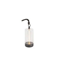 Edison XS bordslampa M.Grå USB