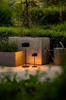 Lille mini bordslampa USB Sv.